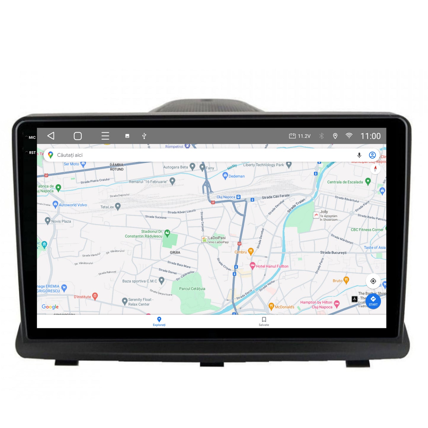 Navigatie 2K HUB64 Opel Antara (2006-2015), 8GB RAM, Android, Octacore, Slot Sim 4G, DSP, GPS, Wi-FI, Carplay, Android Auto, USB, Bluetooth, Waze, Touchscreen, 9.5 Inch