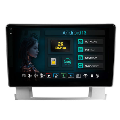 Navigatie 2K HUB64 Opel Astra J, 8GB RAM, Android, Octacore, Slot Sim 4G, DSP, GPS, Wi-FI, Carplay, Android Auto, USB, Bluetooth, Waze, Touchscreen, 9.5 Inch