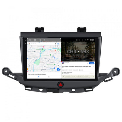 Navigatie 2K HUB64 Opel Astra K, 4GB RAM, Android, Octacore, Slot Sim 4G, DSP, GPS, Wi-FI, Carplay, Android Auto, USB, Bluetooth, Waze, Touchscreen, 9.5 Inch