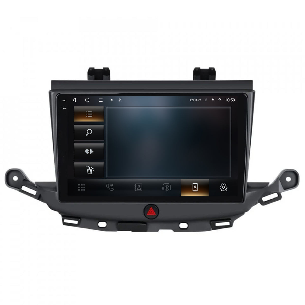 Navigatie 2K HUB64 Opel Astra K, 4GB RAM, Android, Octacore, Slot Sim 4G, DSP, GPS, Wi-FI, Carplay, Android Auto, USB, Bluetooth, Waze, Touchscreen, 9.5 Inch