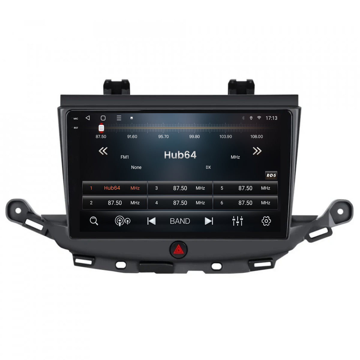Navigatie 2K HUB64 Opel Astra K, 4GB RAM, Android, Octacore, Slot Sim 4G, DSP, GPS, Wi-FI, Carplay, Android Auto, USB, Bluetooth, Waze, Touchscreen, 9.5 Inch
