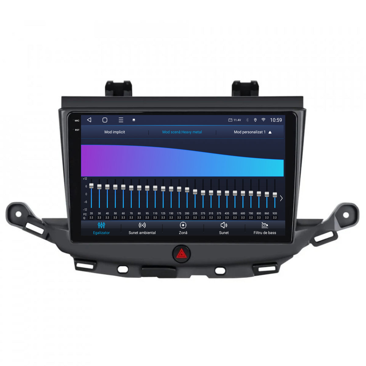 Navigatie 2K HUB64 Opel Astra K, 4GB RAM, Android, Octacore, Slot Sim 4G, DSP, GPS, Wi-FI, Carplay, Android Auto, USB, Bluetooth, Waze, Touchscreen, 9.5 Inch