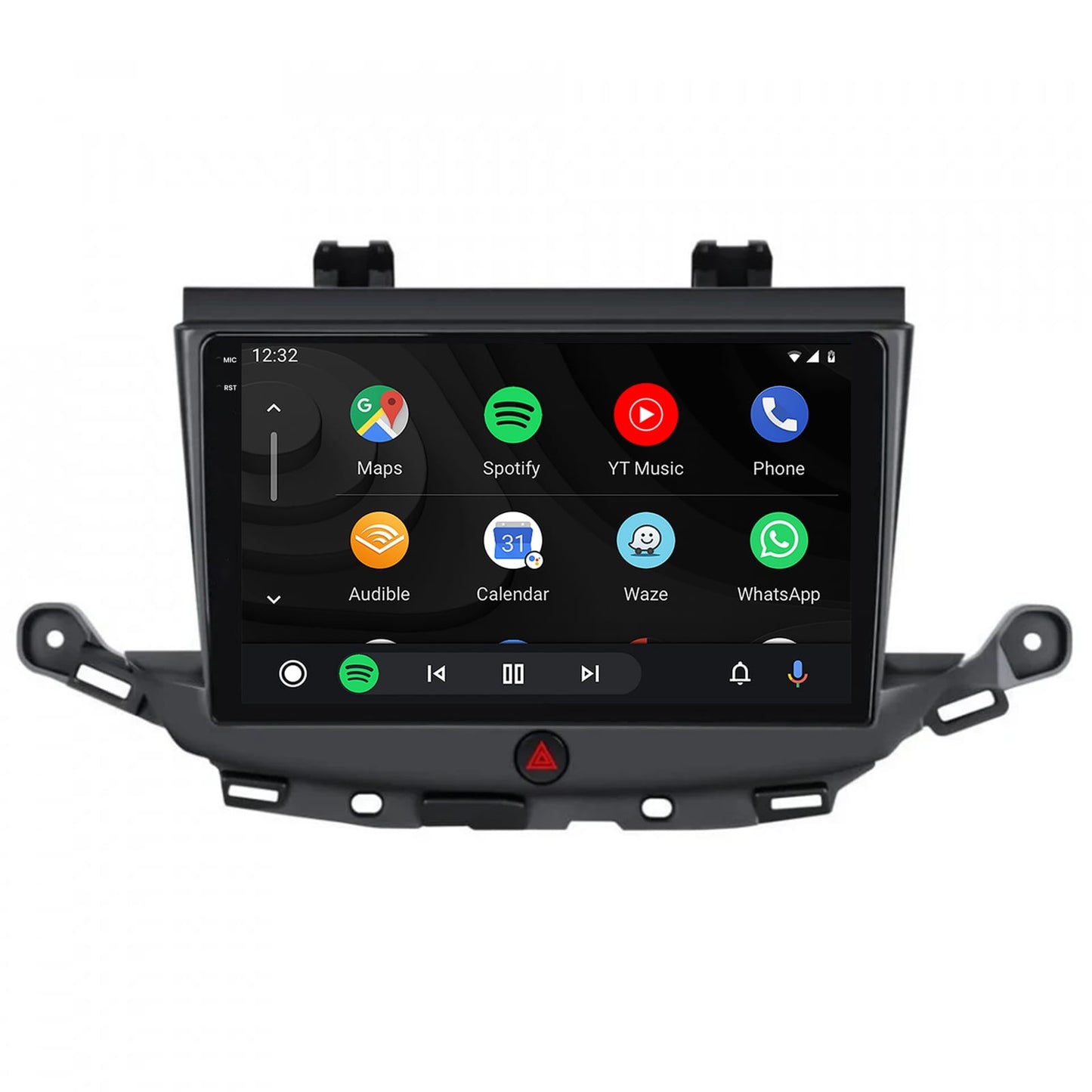 Navigatie 2K HUB64 Opel Astra K, 4GB RAM, Android, Octacore, Slot Sim 4G, DSP, GPS, Wi-FI, Carplay, Android Auto, USB, Bluetooth, Waze, Touchscreen, 9.5 Inch