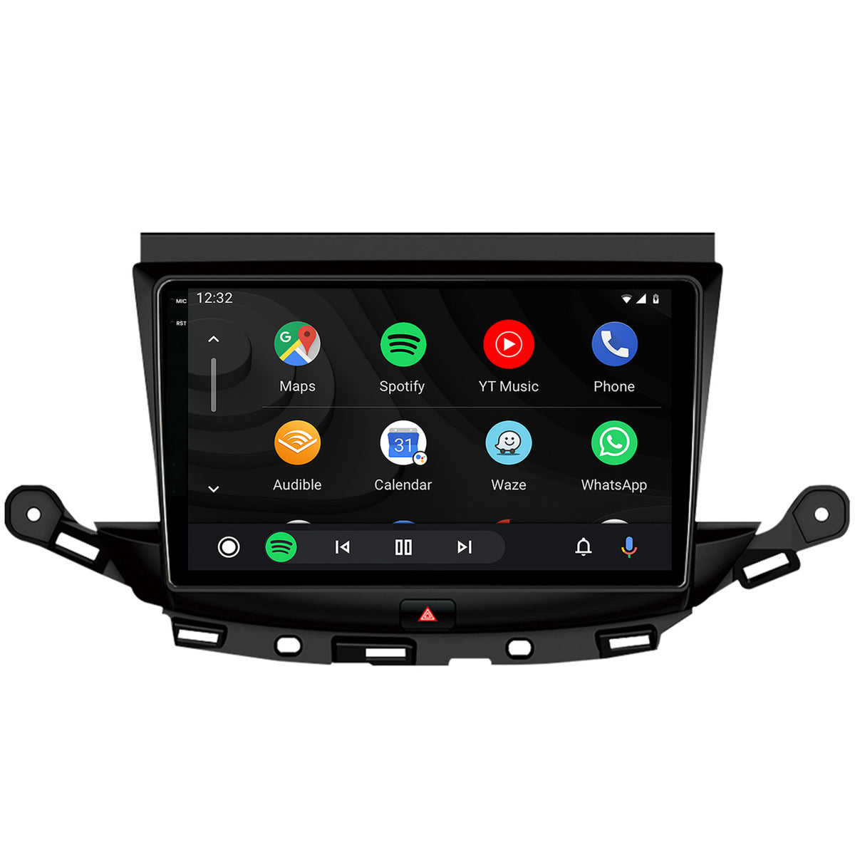 Navigatie 2K HUB64 Opel Astra K, 8GB RAM, Android, Octacore, Slot Sim 4G, DSP, GPS, Wi-FI, Carplay, Android Auto, USB, Bluetooth, Waze, Touchscreen, 9.5 Inch