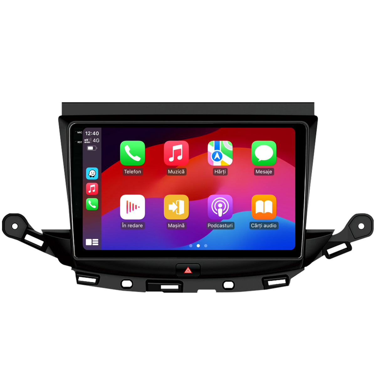 Navigatie 2K HUB64 Opel Astra K, 8GB RAM, Android, Octacore, Slot Sim 4G, DSP, GPS, Wi-FI, Carplay, Android Auto, USB, Bluetooth, Waze, Touchscreen, 9.5 Inch