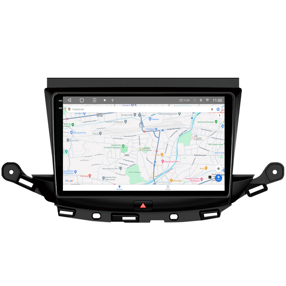 Navigatie 2K HUB64 Opel Astra K, 8GB RAM, Android, Octacore, Slot Sim 4G, DSP, GPS, Wi-FI, Carplay, Android Auto, USB, Bluetooth, Waze, Touchscreen, 9.5 Inch