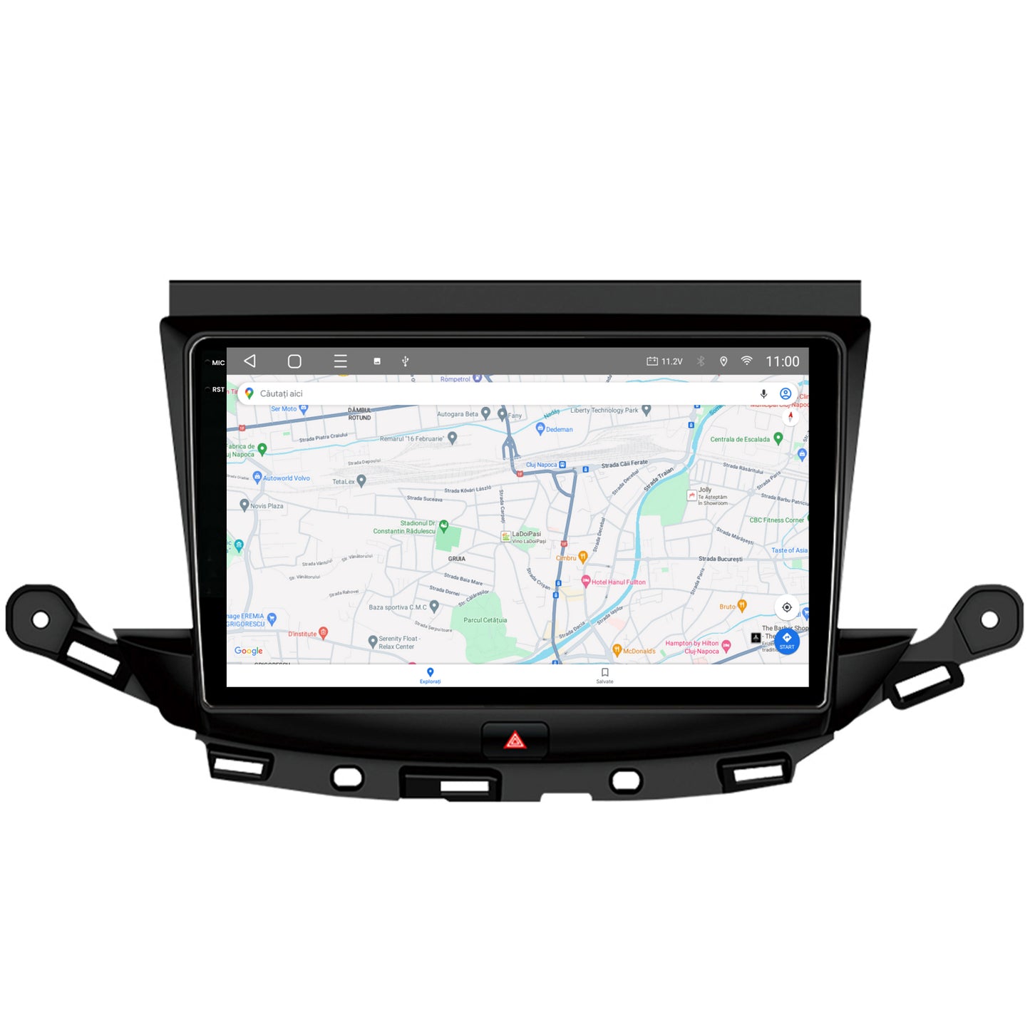 Navigatie 2K HUB64 Opel Astra K, 8GB RAM, Android, Octacore, Slot Sim 4G, DSP, GPS, Wi-FI, Carplay, Android Auto, USB, Bluetooth, Waze, Touchscreen, 9.5 Inch