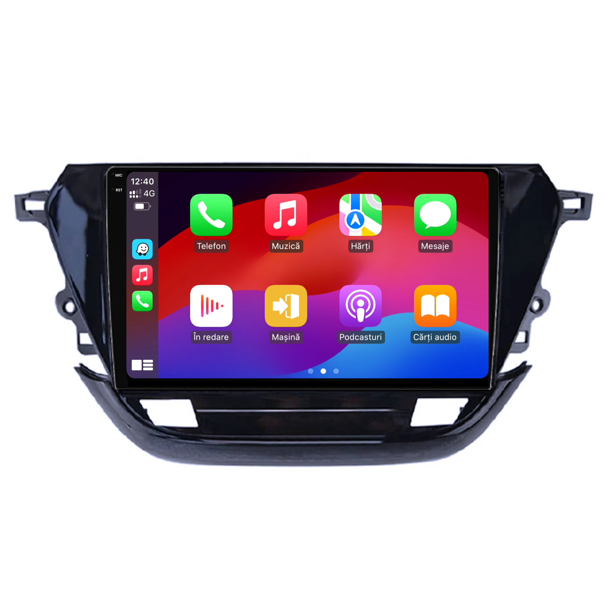 Navigatie 2K HUB64 Opel Corsa F (2019+), 4GB RAM, Android, Octacore, Slot Sim 4G, DSP, GPS, Wi-FI, Carplay, Android Auto, USB, Bluetooth, Waze, Touchscreen, 9.5 Inch