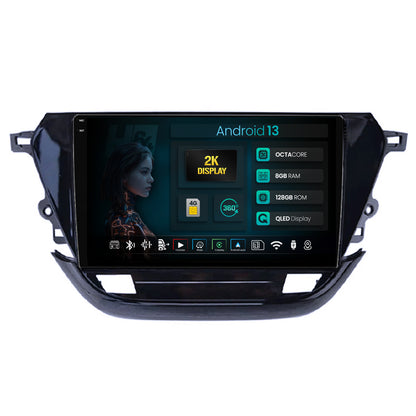 Navigatie 2K HUB64 Opel Corsa F (2019+), 8GB RAM, Android, Octacore, Slot Sim 4G, DSP, GPS, Wi-FI, Carplay, Android Auto, USB, Bluetooth, Waze, Touchscreen, 9.5 Inch