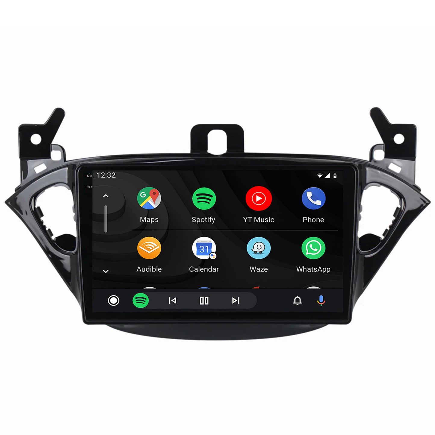 Navigatie 2K HUB64 Opel Corsa E / Adam (2013-2019), 8GB RAM, Android, Octacore, Slot Sim 4G, DSP, GPS, Wi-FI, Carplay, Android Auto, USB, Bluetooth, Waze, Touchscreen, 9.5 Inch