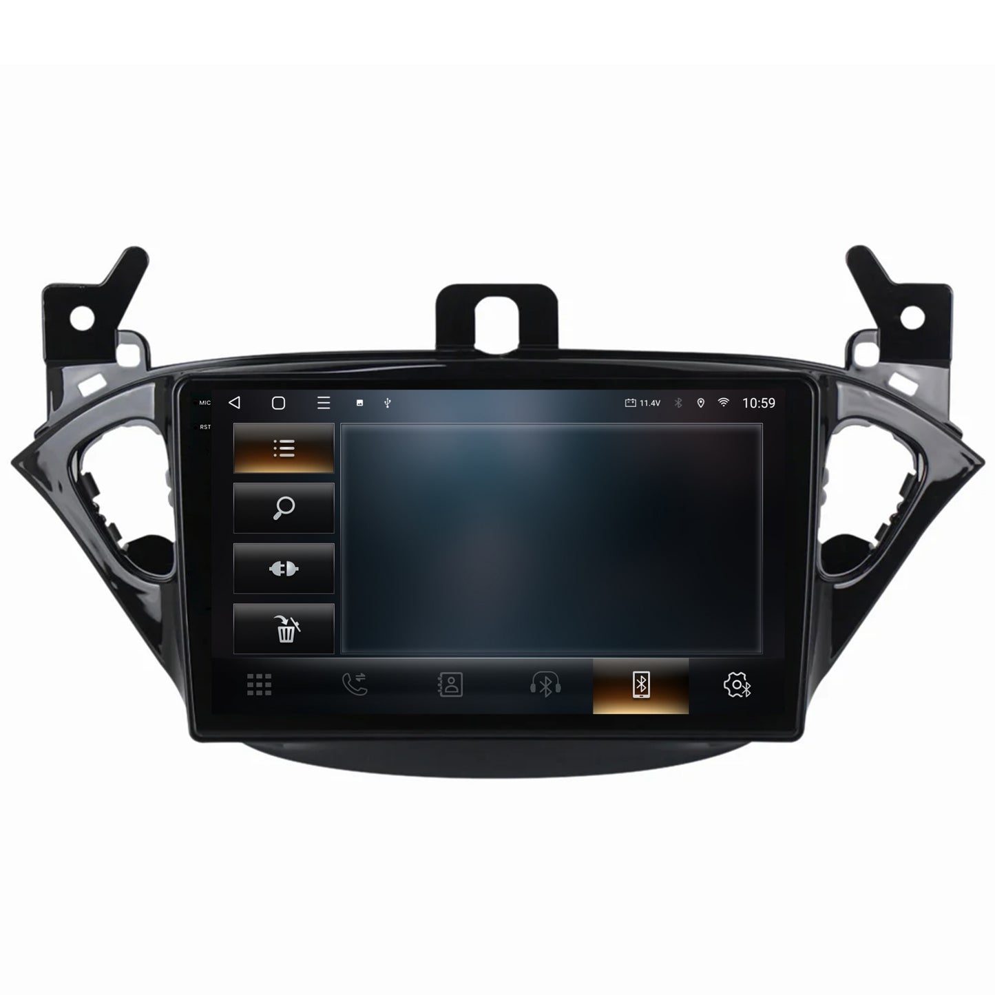 Navigatie 2K HUB64 Opel Corsa E / Adam (2013-2019), 8GB RAM, Android, Octacore, Slot Sim 4G, DSP, GPS, Wi-FI, Carplay, Android Auto, USB, Bluetooth, Waze, Touchscreen, 9.5 Inch