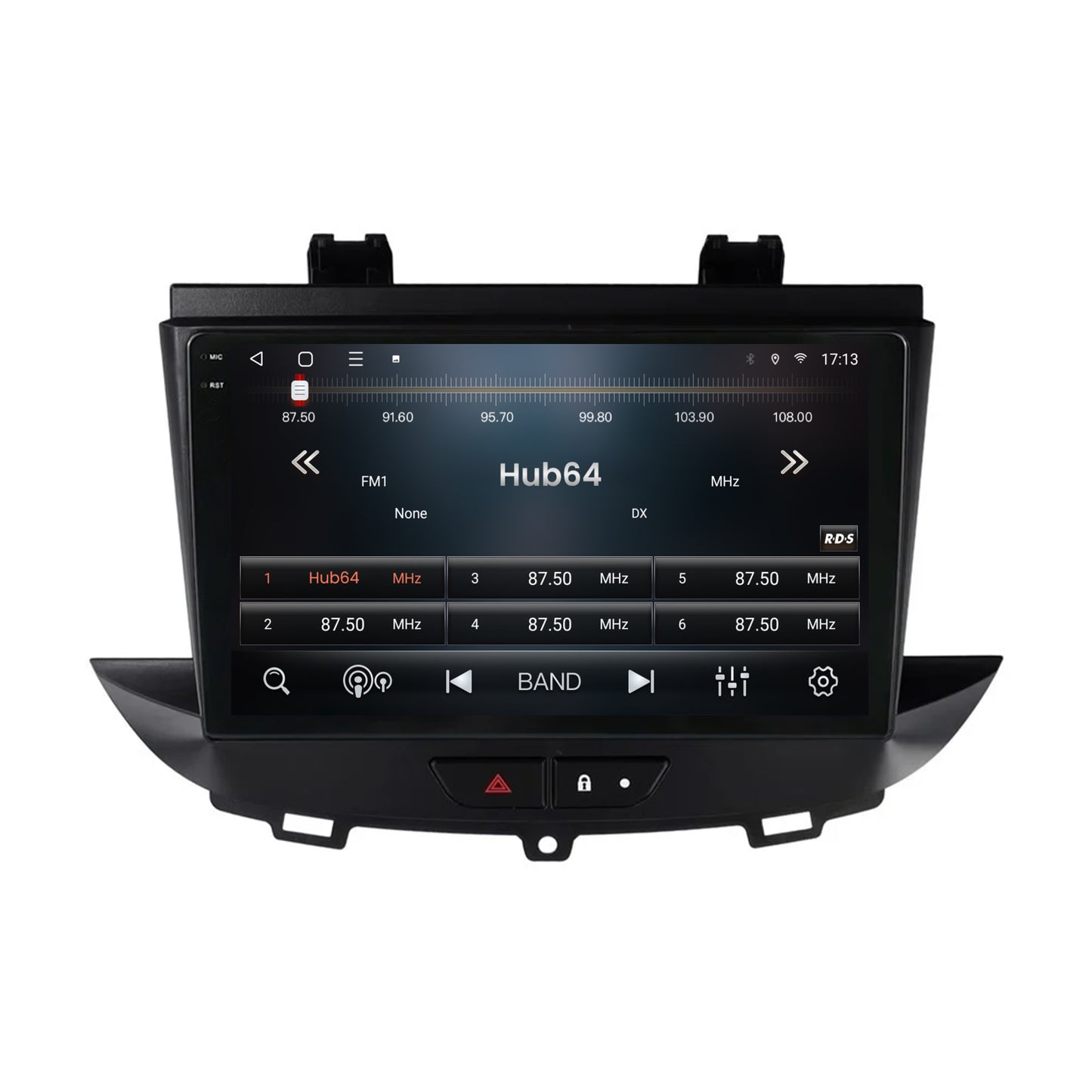 Navigatie 2K HUB64 Opel Grandland X / Opel Crossland X (2017-2021), 4GB RAM, Android, Octacore, Slot Sim 4G, DSP, GPS, Wi-FI, Carplay, Android Auto, USB, Bluetooth, Waze, Touchscreen, 9.5 Inch