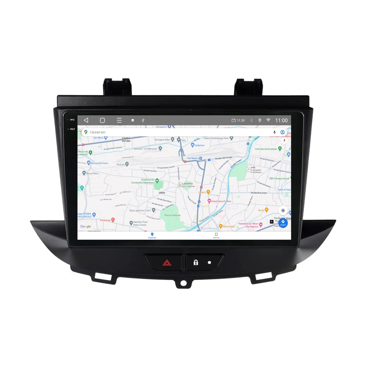 Navigatie 2K HUB64 Opel Grandland X / Opel Crossland X (2017-2021), 4GB RAM, Android, Octacore, Slot Sim 4G, DSP, GPS, Wi-FI, Carplay, Android Auto, USB, Bluetooth, Waze, Touchscreen, 9.5 Inch