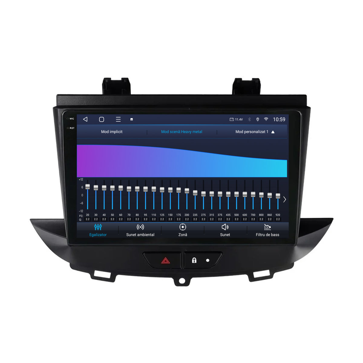 Navigatie 2K HUB64 Opel Grandland X / Opel Crossland X (2017-2021), 8GB RAM, Android, Octacore, Slot Sim 4G, DSP, GPS, Wi-FI, Carplay, Android Auto, USB, Bluetooth, Waze, Touchscreen, 9.5 Inch