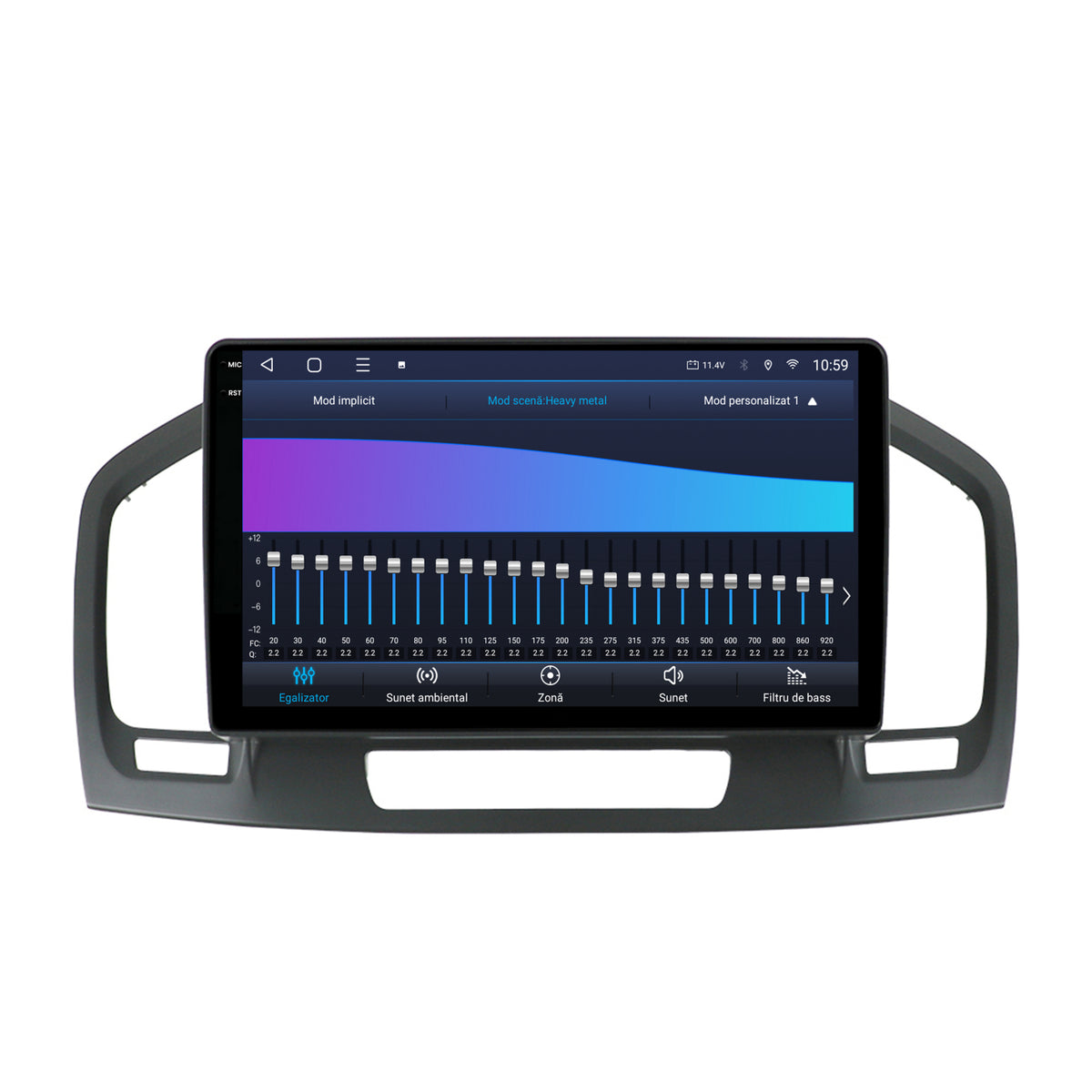 Navigatie 2K HUB64 Opel Insignia (2008-2013), 4GB RAM, Android, Octacore, Slot Sim 4G, DSP, GPS, Wi-FI, Carplay, Android Auto, USB, Bluetooth, Waze, Touchscreen, 9.5 Inch