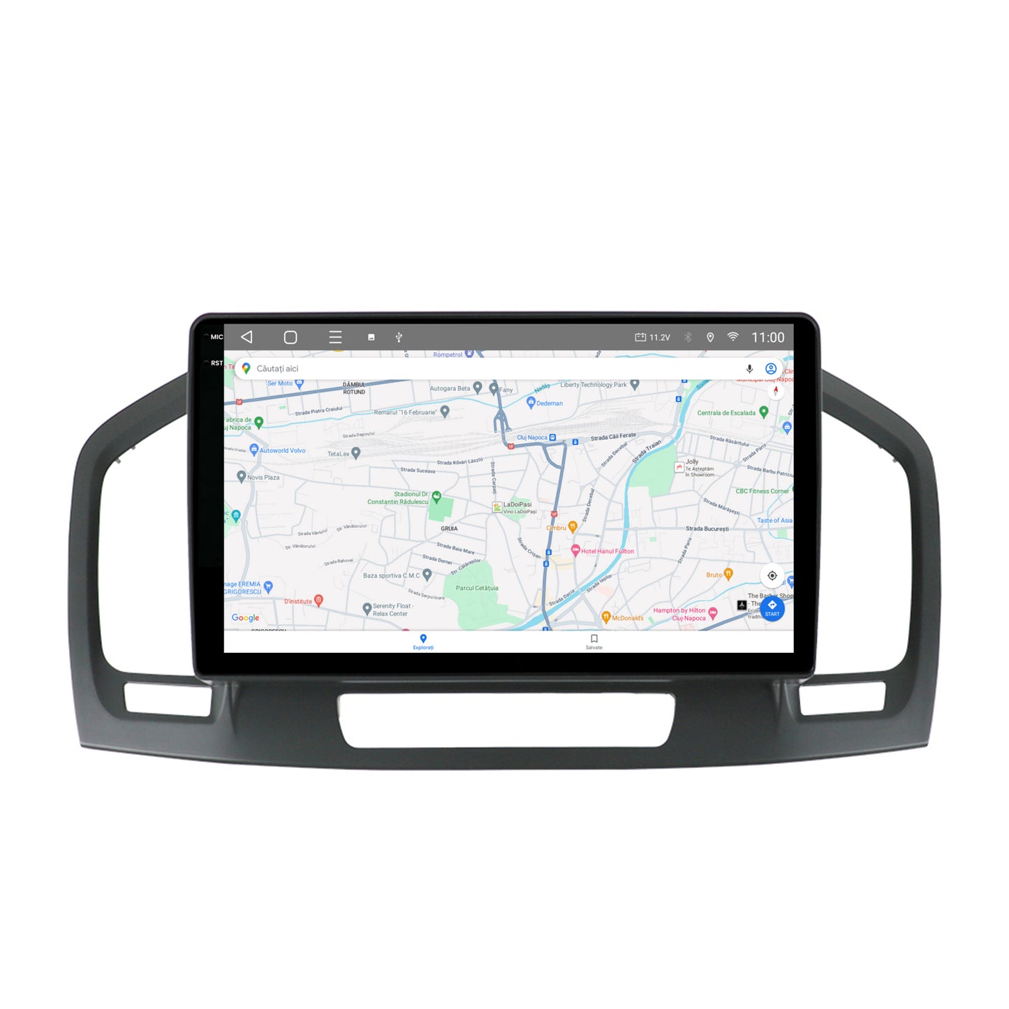 Navigatie 2K HUB64 Opel Insignia (2008-2013), 8GB RAM, Android, Octacore, Slot Sim 4G, DSP, GPS, Wi-FI, Carplay, Android Auto, USB, Bluetooth, Waze, Touchscreen, 9.5 Inch