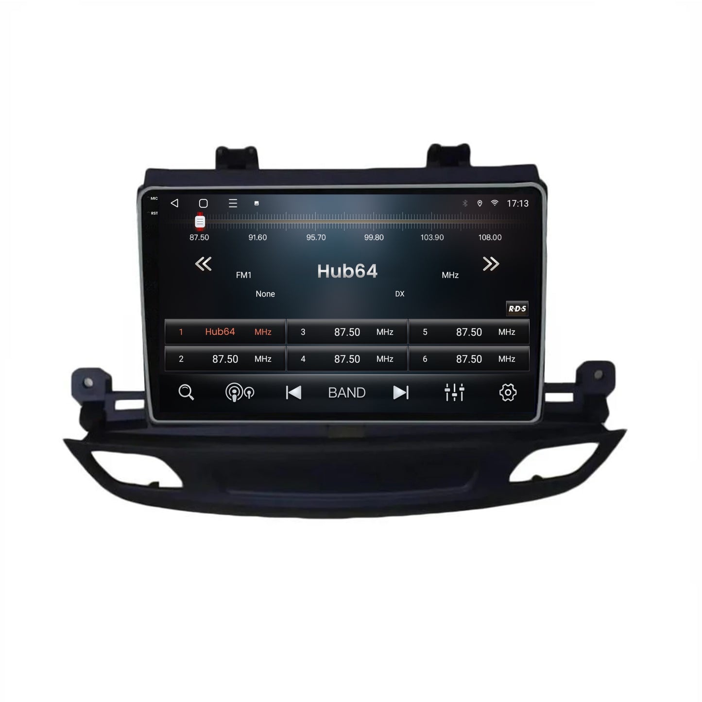 Navigatie 2K HUB64 Opel Insignia (2017+), 8GB RAM, Android, Octacore, Slot Sim 4G, DSP, GPS, Wi-FI, Carplay, Android Auto, USB, Bluetooth, Waze, Touchscreen, 9.5 Inch