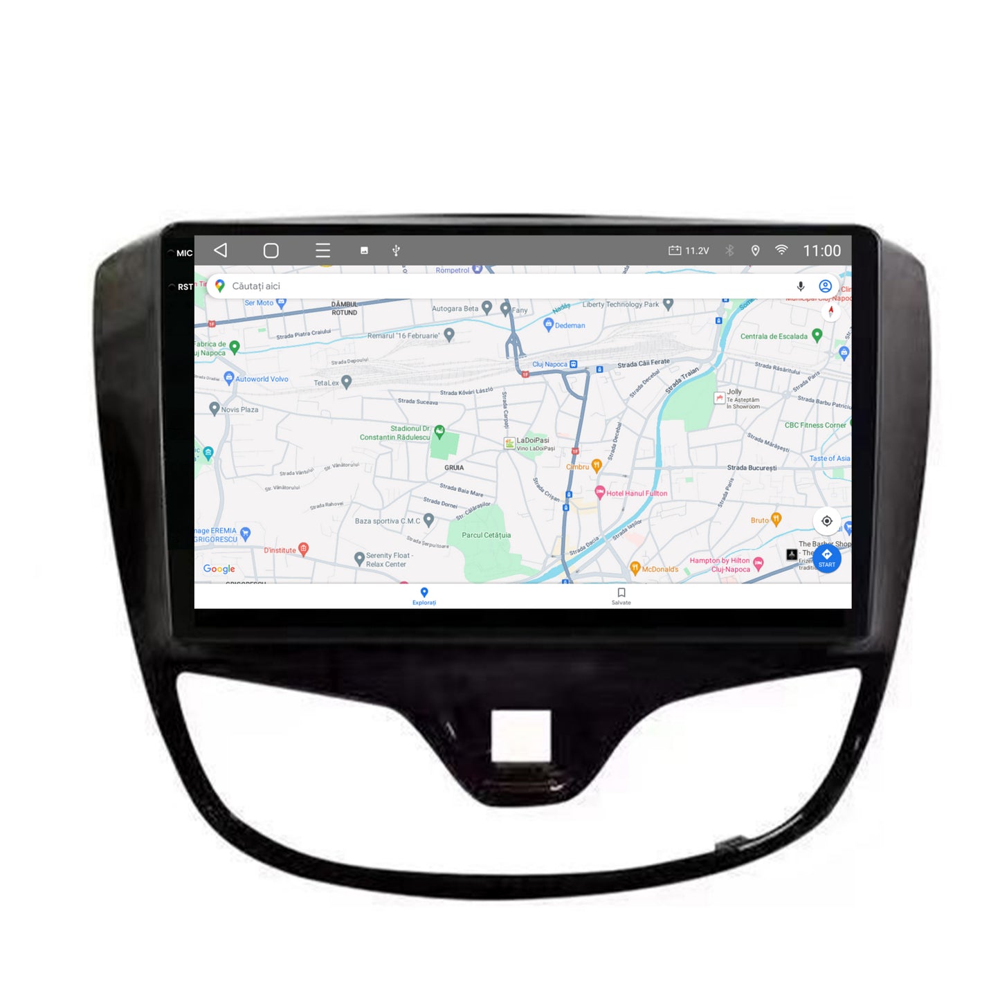 Navigatie 2K HUB64 Opel Karl (2015-2019), 8GB RAM, Android, Octacore, Slot Sim 4G, DSP, GPS, Wi-FI, Carplay, Android Auto, USB, Bluetooth, Waze, Touchscreen, 9.5 Inch