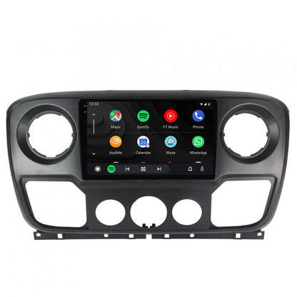 Navigatie 2K HUB64 Opel Movano / Renault Master / Nissan NV400 (2011-2019), 4GB RAM, Android, Octacore, Slot Sim 4G, DSP, GPS, Wi-FI, Carplay, Android Auto, USB, Bluetooth, Waze, Touchscreen, 10.36