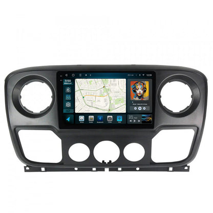 Navigatie 2K HUB64 Opel Movano / Renault Master / Nissan NV400 (2011-2019), 4GB RAM, Android, Octacore, Slot Sim 4G, DSP, GPS, Wi-FI, Carplay, Android Auto, USB, Bluetooth, Waze, Touchscreen, 10.36