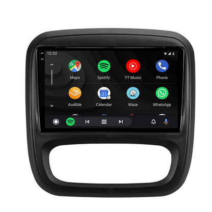 Navigatie 2K HUB64 Opel Vivaro / Renault Trafic / Fiat Talento (2014-2017), 4GB RAM, Android, Octacore, Slot Sim 4G, DSP, GPS, Wi-FI, Carplay, Android Auto, USB, Bluetooth, Waze, Touchscreen, 9.5 I