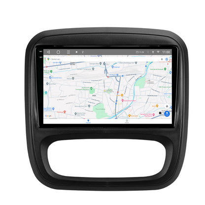 Navigatie 2K HUB64 Opel Vivaro / Renault Trafic / Fiat Talento (2014-2017), 4GB RAM, Android, Octacore, Slot Sim 4G, DSP, GPS, Wi-FI, Carplay, Android Auto, USB, Bluetooth, Waze, Touchscreen, 9.5 I