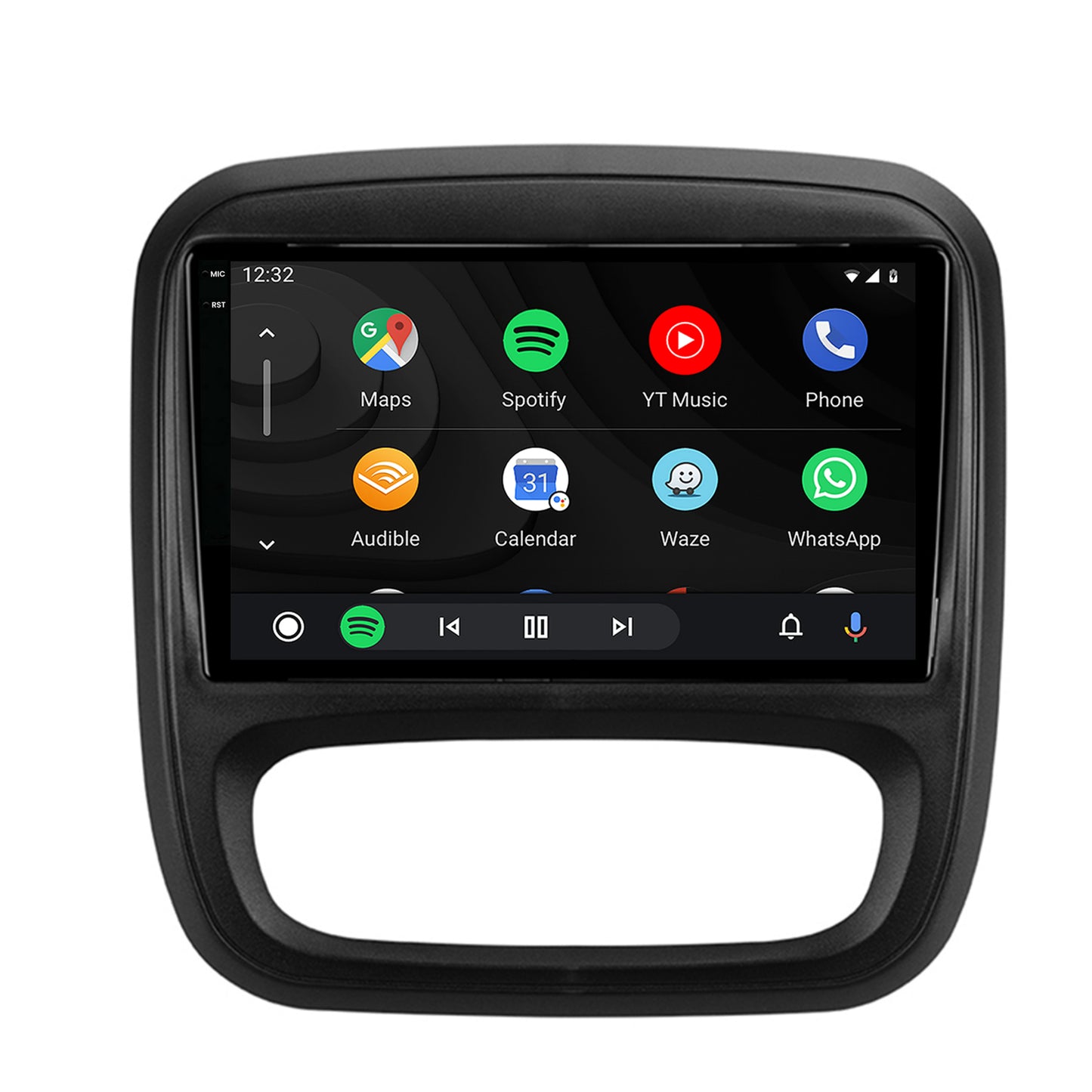 Navigatie 2K HUB64 Opel Vivaro / Renault Trafic / Fiat Talento (2014-2017), 8GB RAM, Android, Octacore, Slot Sim 4G, DSP, GPS, Wi-FI, Carplay, Android Auto, USB, Bluetooth, Waze, Touchscreen, 9.5 I