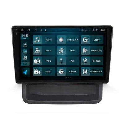 Navigatie 2K HUB64 Renault Trafic / Opel Vivaro (2010-2014), 4GB RAM, Android, Octacore, Slot Sim 4G, DSP, GPS, Wi-FI, Carplay, Android Auto, USB, Bluetooth, Waze, Touchscreen, 10 inch
