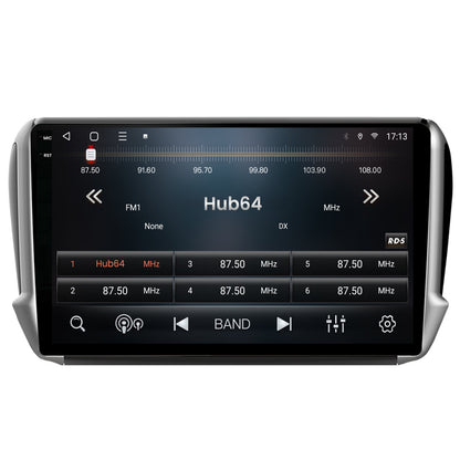 Navigatie 2K HUB64 Peugeot 208/2008 (2012+), 4GB RAM, Android, Octacore, Slot Sim 4G, DSP, GPS, Wi-FI, Carplay, Android Auto, USB, Bluetooth, Waze, Touchscreen, 10.36 Inch