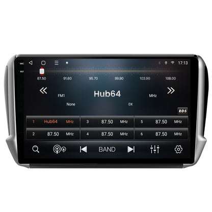 Navigatie 2K HUB64 Peugeot 208/2008 (2012+), 8GB RAM, Android, Octacore, Slot Sim 4G, DSP, GPS, Wi-FI, Carplay, Android Auto, USB, Bluetooth, Waze, Touchscreen, 10.36 Inch