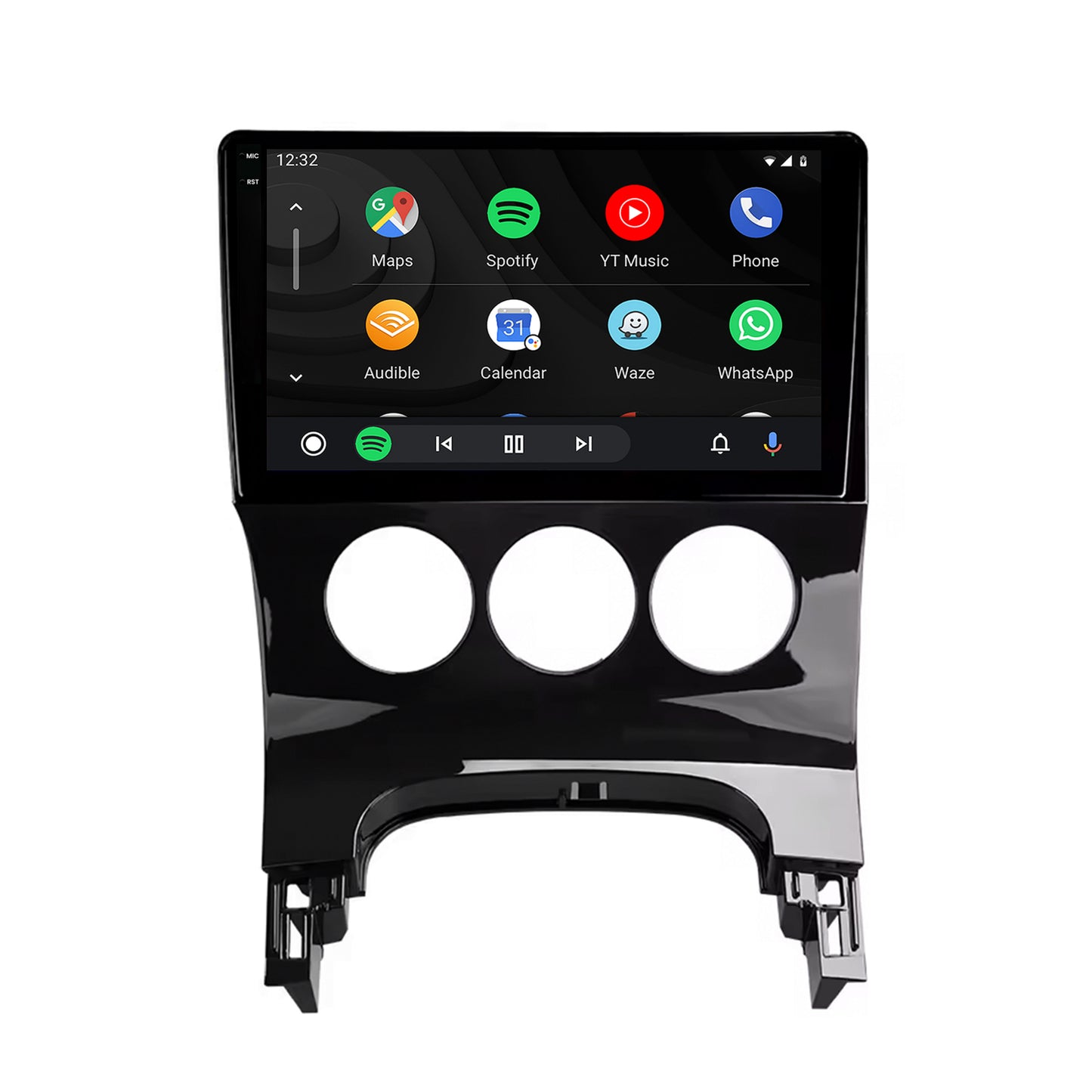 Navigatie 2K HUB64 Peugeot 3008/5008, 8GB RAM, Android, Octacore, Slot Sim 4G, DSP, GPS, Wi-FI, Carplay, Android Auto, USB, Bluetooth, Waze, Touchscreen, 9.5 Inch