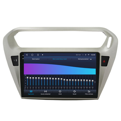 Navigatie 2K HUB64 Peugeot 301 / Citroen C-Elysee, 4GB RAM, Android, Octacore, Slot Sim 4G, DSP, GPS, Wi-FI, Carplay, Android Auto, USB, Bluetooth, Waze, Touchscreen, 9.5 Inch
