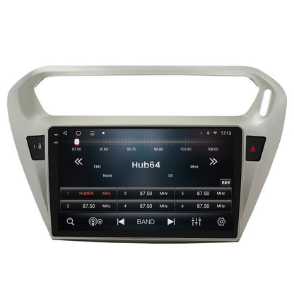 Navigatie 2K HUB64 Peugeot 301 / Citroen C-Elysee, 8GB RAM, Android, Octacore, Slot Sim 4G, DSP, GPS, Wi-FI, Carplay, Android Auto, USB, Bluetooth, Waze, Touchscreen, 9.5 Inch