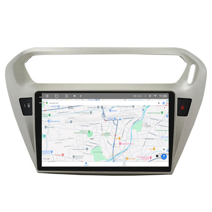 Navigatie 2K HUB64 Peugeot 301 / Citroen C-Elysee, 8GB RAM, Android, Octacore, Slot Sim 4G, DSP, GPS, Wi-FI, Carplay, Android Auto, USB, Bluetooth, Waze, Touchscreen, 9.5 Inch