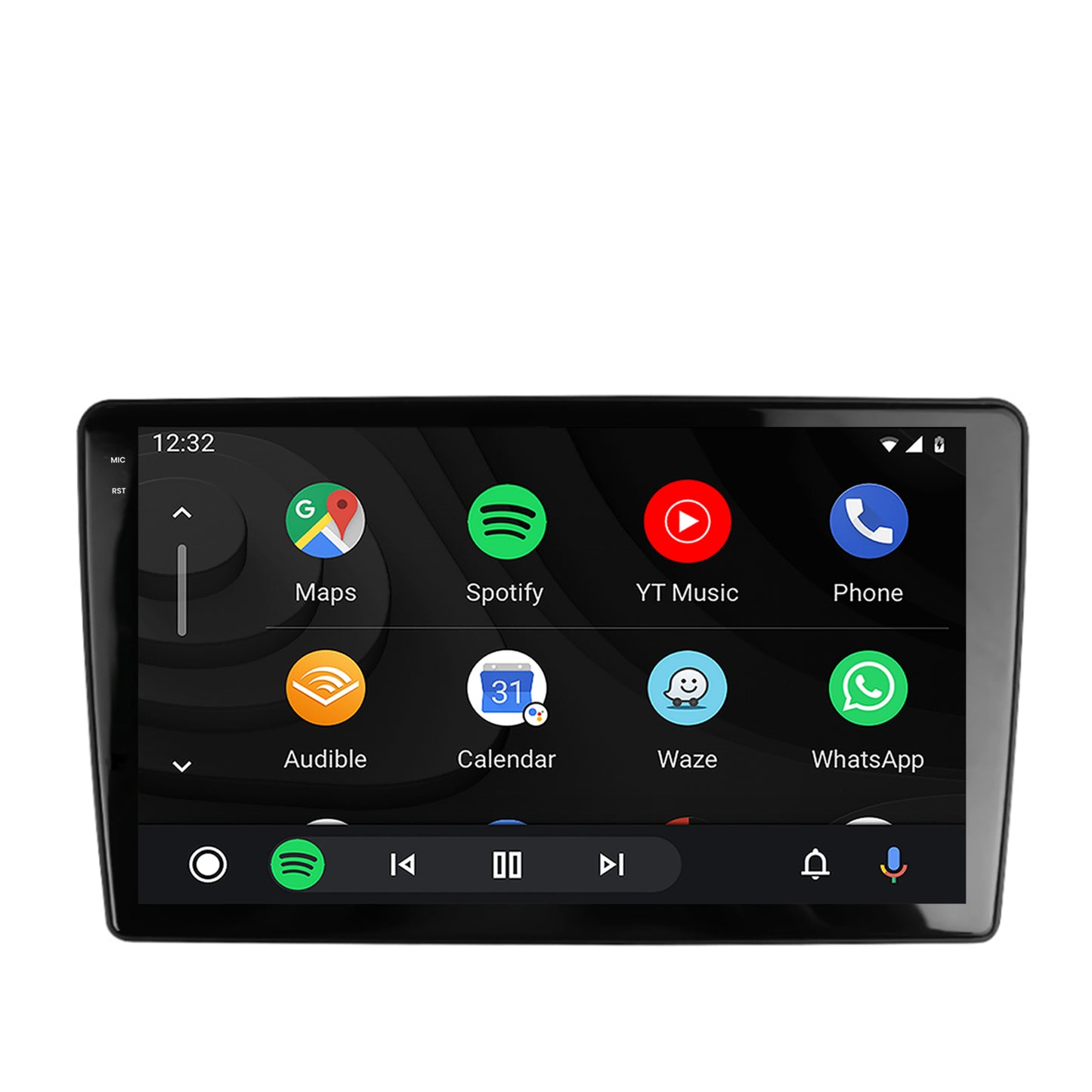 Navigatie 2K HUB64 Peugeot 307, 8GB RAM, Android, Octacore, Slot Sim 4G, DSP, GPS, Wi-FI, Carplay, Android Auto, USB, Bluetooth, Waze, Touchscreen, 9.5 Inch