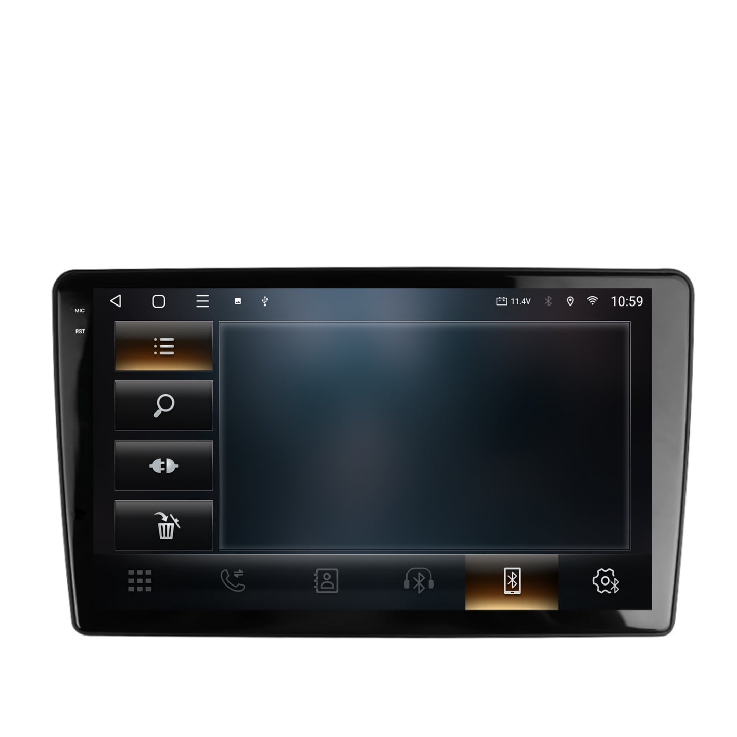 Navigatie 2K HUB64 Peugeot 307, 8GB RAM, Android, Octacore, Slot Sim 4G, DSP, GPS, Wi-FI, Carplay, Android Auto, USB, Bluetooth, Waze, Touchscreen, 9.5 Inch