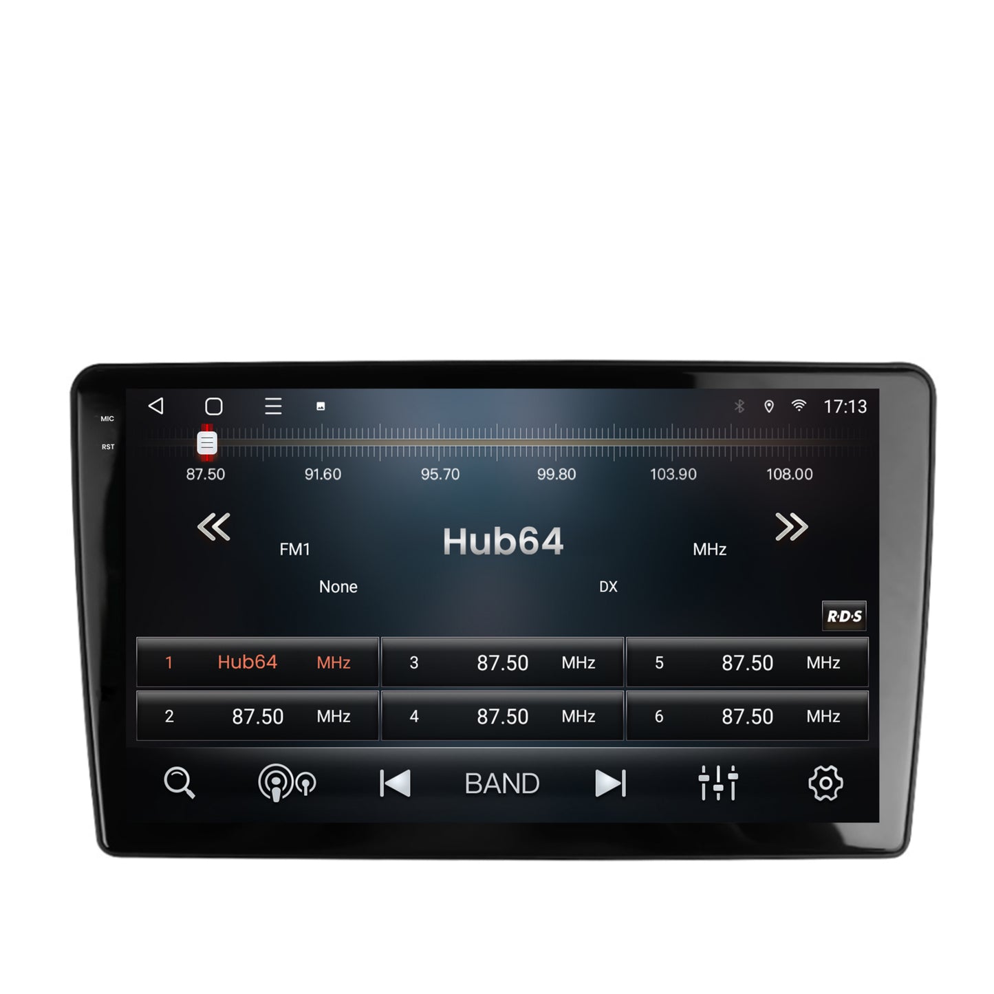 Navigatie 2K HUB64 Peugeot 307, 8GB RAM, Android, Octacore, Slot Sim 4G, DSP, GPS, Wi-FI, Carplay, Android Auto, USB, Bluetooth, Waze, Touchscreen, 9.5 Inch