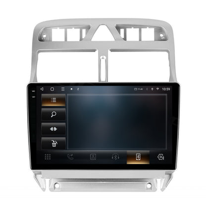 Navigatie 2K HUB64 Peugeot 307, 8GB RAM, Android, Octacore, Slot Sim 4G, DSP, GPS, Wi-FI, Carplay, Android Auto, USB, Bluetooth, Waze, Touchscreen, 9.5 Inch
