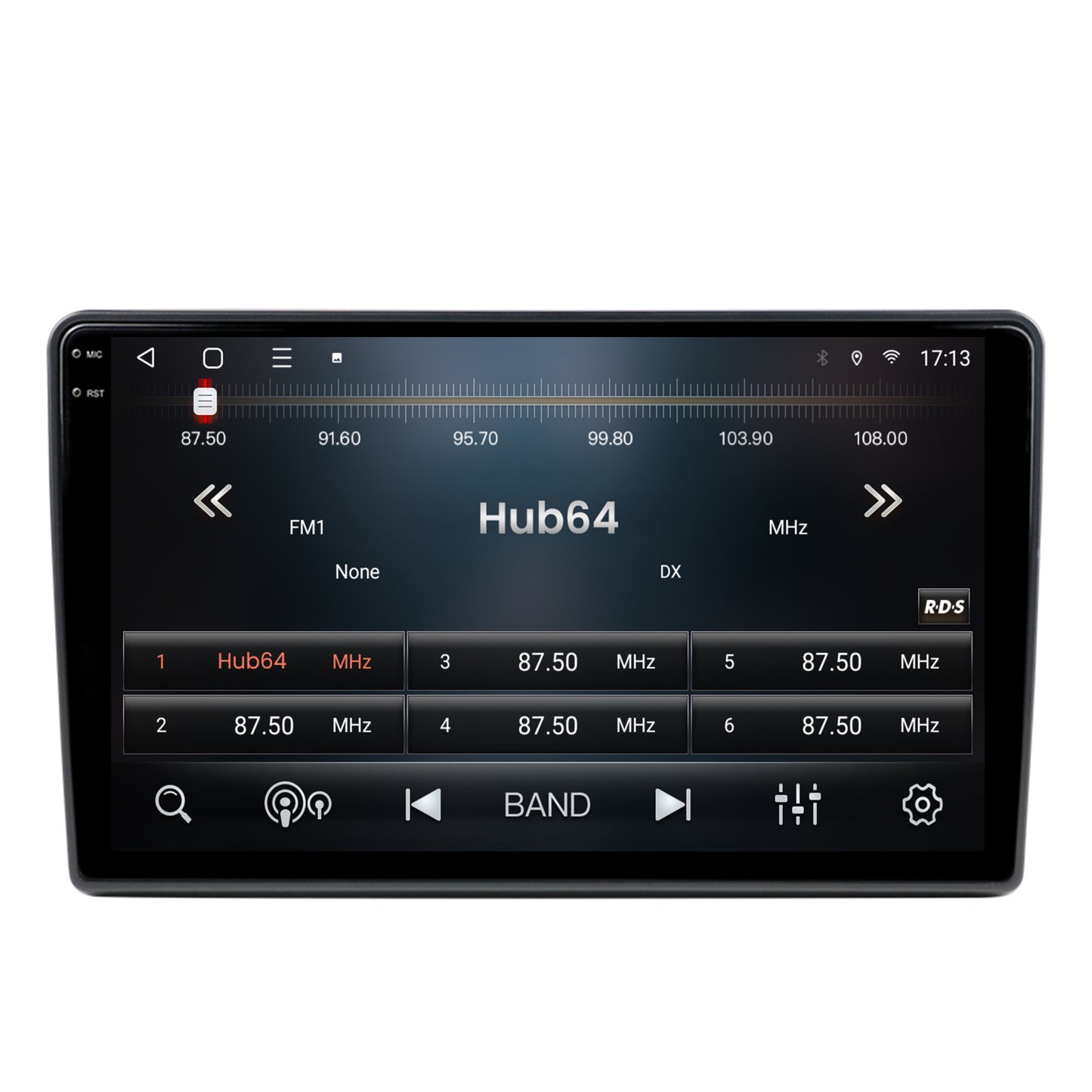 Navigatie 2K HUB64 Peugeot 308 (2012-2017), 8GB RAM, Android, Octacore, Slot Sim 4G, DSP, GPS, Wi-FI, Carplay, Android Auto, USB, Bluetooth, Waze, Touchscreen, 9.5 Inch
