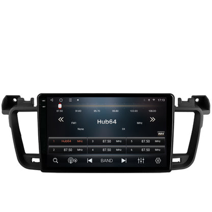 Navigatie 2K HUB64 Peugeot 508 (2010-2018), 4GB RAM, Android, Octacore, Slot Sim 4G, DSP, GPS, Wi-FI, Carplay, Android Auto, USB, Bluetooth, Waze, Touchscreen, 9.5 Inch