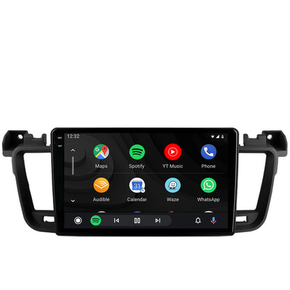 Navigatie 2K HUB64 Peugeot 508 (2010-2018), 4GB RAM, Android, Octacore, Slot Sim 4G, DSP, GPS, Wi-FI, Carplay, Android Auto, USB, Bluetooth, Waze, Touchscreen, 9.5 Inch