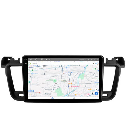 Navigatie 2K HUB64 Peugeot 508 (2010-2018), 8GB RAM, Android, Octacore, Slot Sim 4G, DSP, GPS, Wi-FI, Carplay, Android Auto, USB, Bluetooth, Waze, Touchscreen, 9.5 Inch