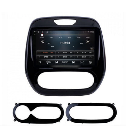 Navigatie 2K HUB64 Renault Captur (2013-2019), 8GB RAM, Android, Octacore, Slot Sim 4G, DSP, GPS, Wi-FI, Carplay, Android Auto, USB, Bluetooth, Waze, Touchscreen, 9.5 Inch