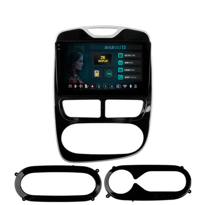 Navigatie 2K HUB64 Renault Clio IV (2012-2016), 4GB RAM, Android, Octacore, Slot Sim 4G, DSP, GPS, Wi-FI, Carplay, Android Auto, USB, Bluetooth, Waze, Touchscreen, 9.5 Inch