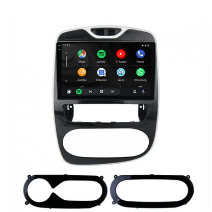 Navigatie 2K HUB64 Renault Clio IV (2016-2019), 4GB RAM, Android, Octacore, Slot Sim 4G, DSP, GPS, Wi-FI, Carplay, Android Auto, USB, Bluetooth, Waze, Touchscreen, 9.5 Inch