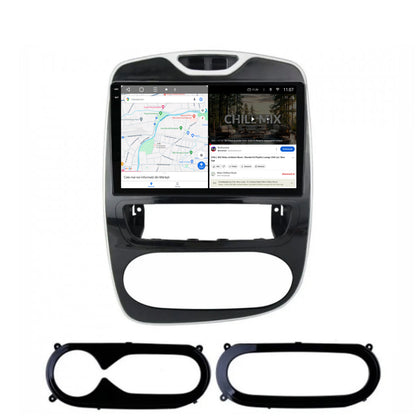 Navigatie 2K HUB64 Renault Clio IV (2016-2019), 4GB RAM, Android, Octacore, Slot Sim 4G, DSP, GPS, Wi-FI, Carplay, Android Auto, USB, Bluetooth, Waze, Touchscreen, 9.5 Inch