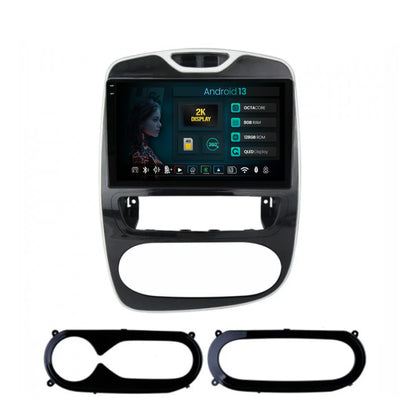 Navigatie 2K HUB64 Renault Clio IV (2016-2019), 8GB RAM, Android, Octacore, Slot Sim 4G, DSP, GPS, Wi-FI, Carplay, Android Auto, USB, Bluetooth, Waze, Touchscreen, 9.5 Inch