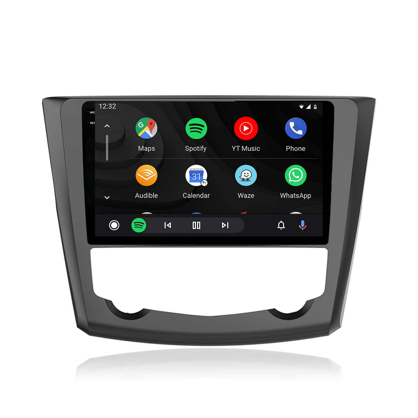 Navigatie 2K HUB64 Renault Kadjar, 8GB RAM, Android, Octacore, Slot Sim 4G, DSP, GPS, Wi-FI, Carplay, Android Auto, USB, Bluetooth, Waze, Touchscreen, 9.5 Inch