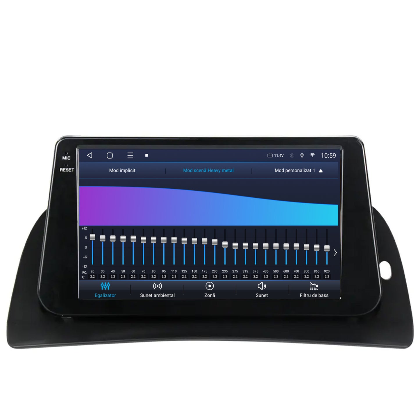 Navigatie 2K HUB64 Renault Kangoo (2015-2018),4GB RAM, Android, Octacore, Slot Sim 4G, DSP, GPS, Wi-FI, Carplay, Android Auto, USB, Bluetooth, Waze, Touchscreen, 9.5 Inch
