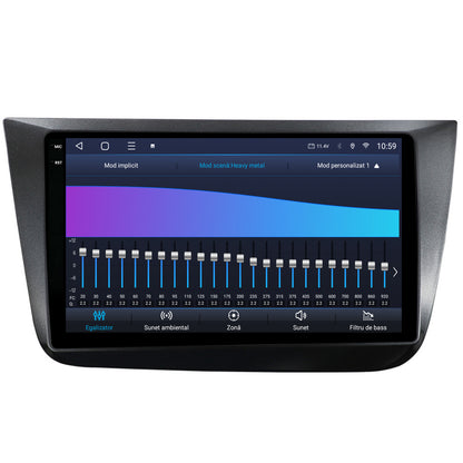 Navigatie 2K HUB64 Seat Altea/Toledo (2005-2012), 4GB RAM, Android, Octacore, Slot Sim 4G, DSP, GPS, Wi-FI, Carplay, Android Auto, USB, Bluetooth, Waze, Touchscreen, 9.5 Inch